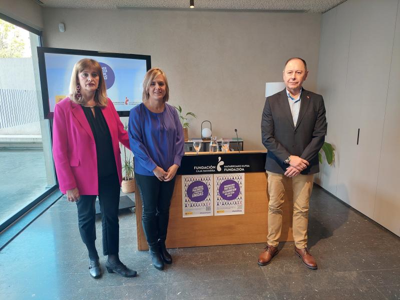 A Delegación do Goberno e Fundación Caixa Navarra asinan a adhesión de Civican á rede de “Puntos Violeta”