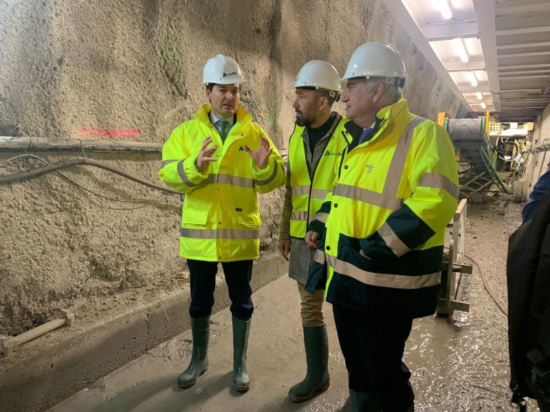 Adif AV avanza nos traballos do túnel de Gaintxurizketa que impulsan as obras do terceiro carril entre Astigarraga e Irun