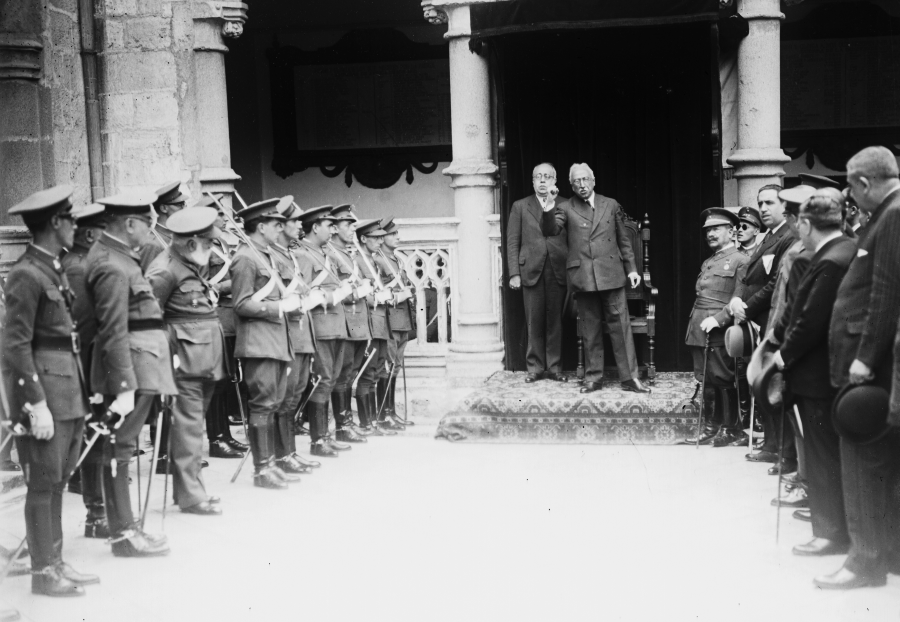 Azaña y Niceto Alcalá-Zamora en la Academia de Toledo Azaña y Niceto Alcalá-Zamora en la Academia de Toledo