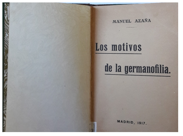 Los motivos de la germanofilia Los motivos de la germanofilia