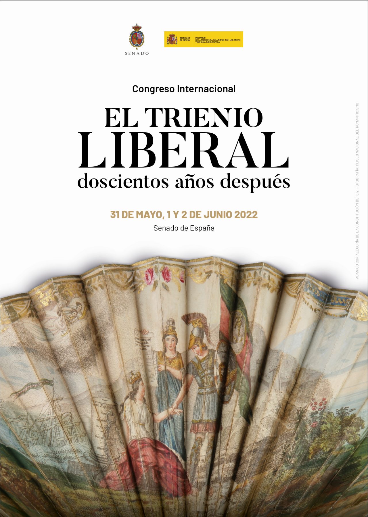 O Congreso Internacional «O Trienio Liberal douscentos anos despois» profundará nas orixes do sistema constitucional e os seus ecos en España e o mundo