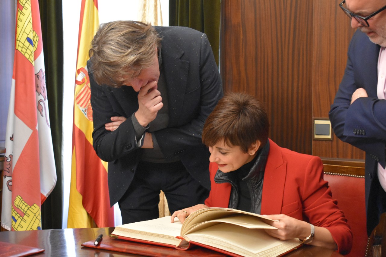 Visita da ministra Isabel Rodríguez a Soria