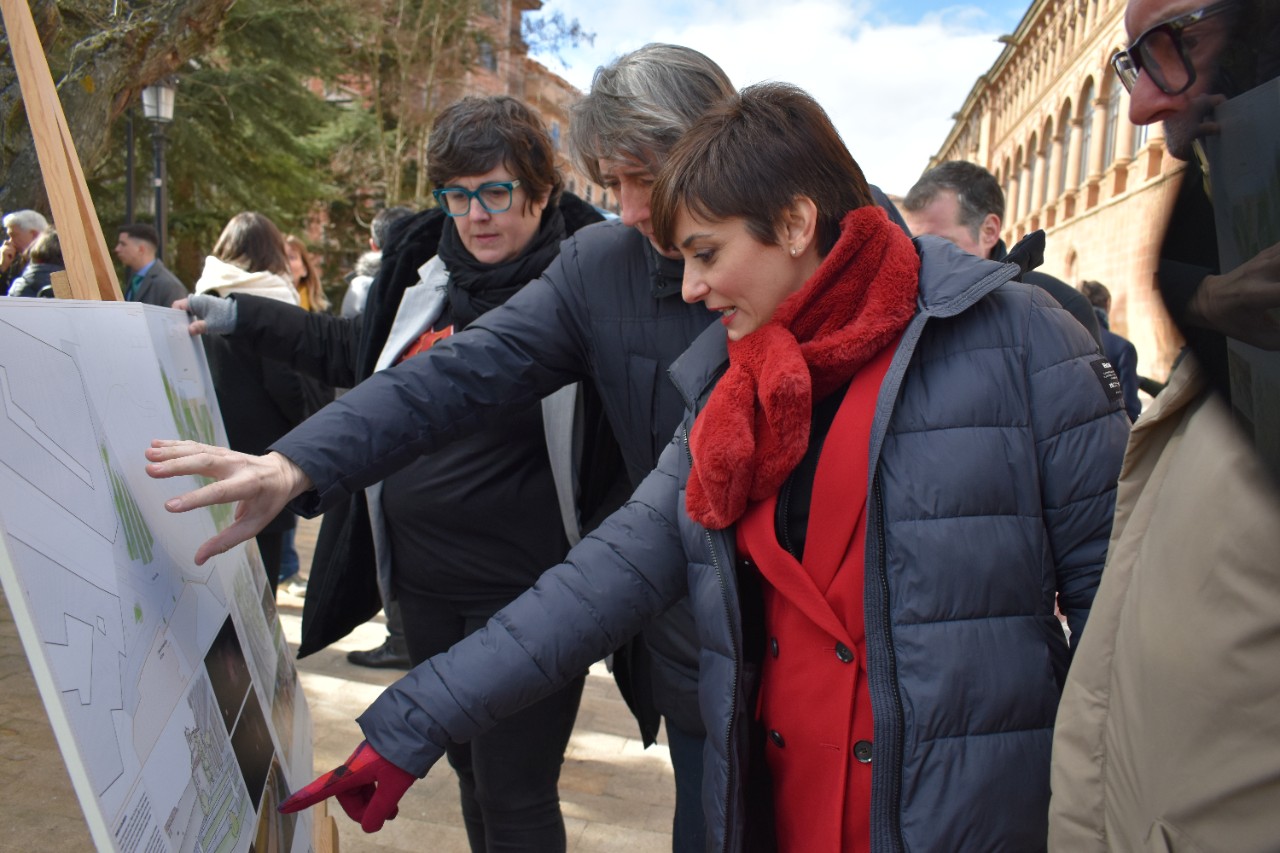 Visita da ministra Isabel Rodríguez a Soria