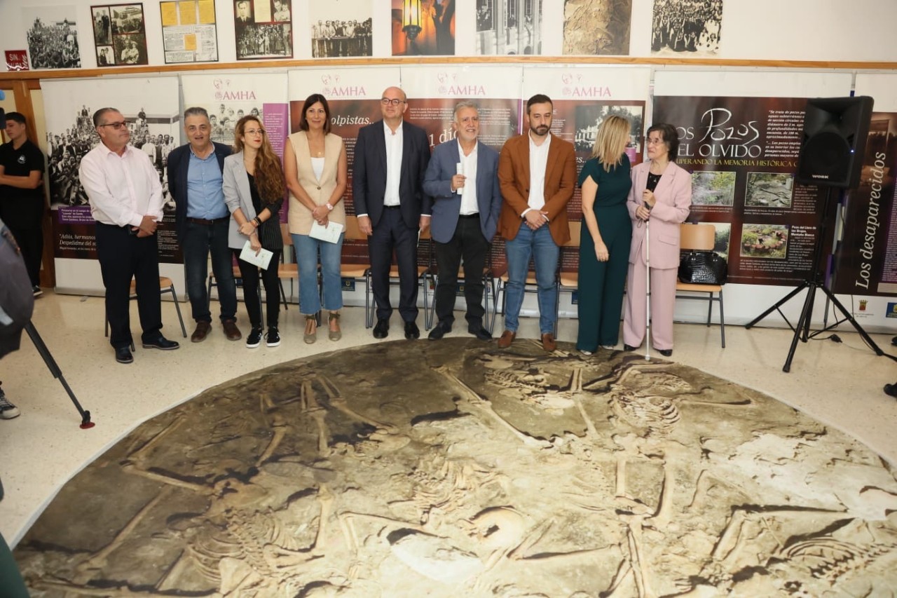 Acto de Memoria Democrática en Telde (Gran Canaria)