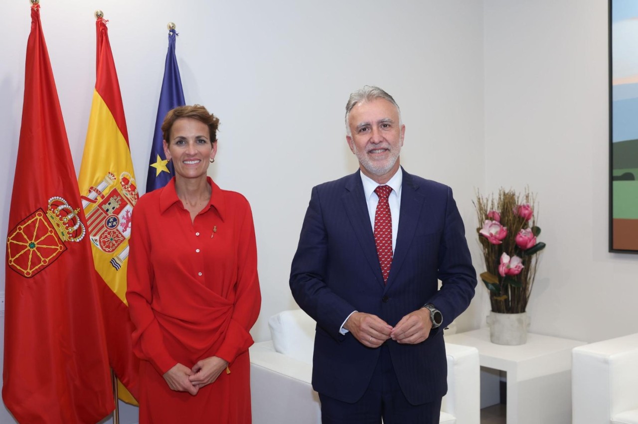 Reunión con María Chivite