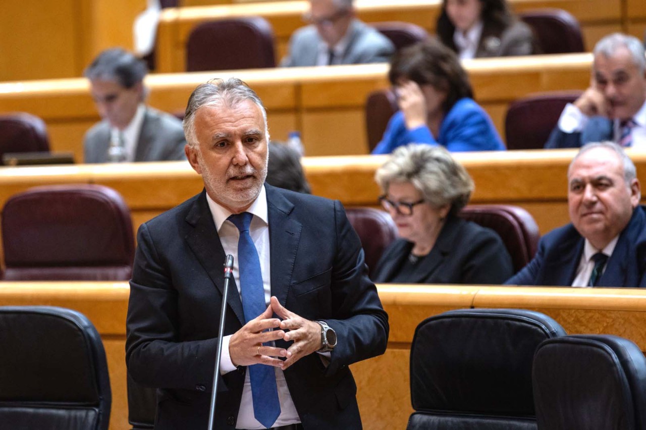 Anxo Víctor Torres intervén na sesión de control ao Goberno no Senado
