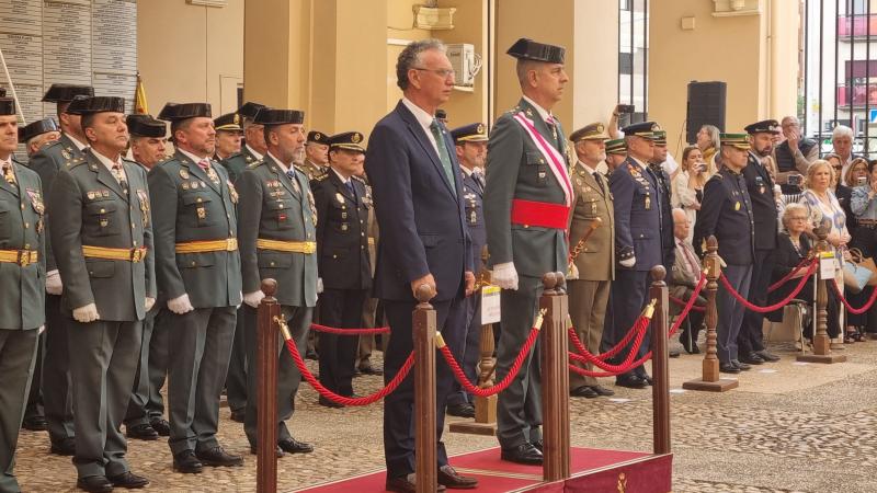Imagen Quintana destaca labor G.C en Extremadura Actos por el 180 aniversario de la fundación de la Guardia Civil