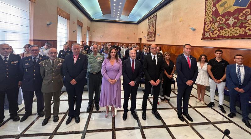 La Subdelegada del Gobierno en Zaragoza, Noelia Herrero y el Secretario General de la Delegación, Jorge Juan Pastor, toman posesión de sus cargos