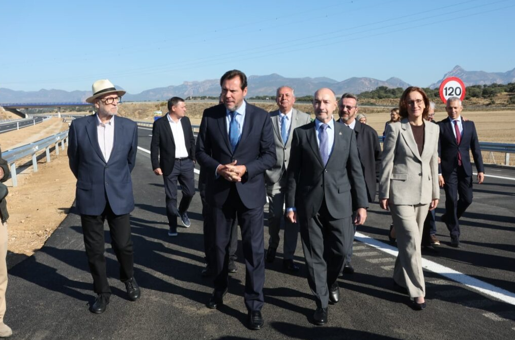 Inauguración del nuevo tramo.