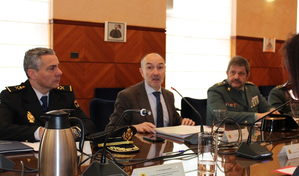 Reunión junta local de seguridad para el eclipse.