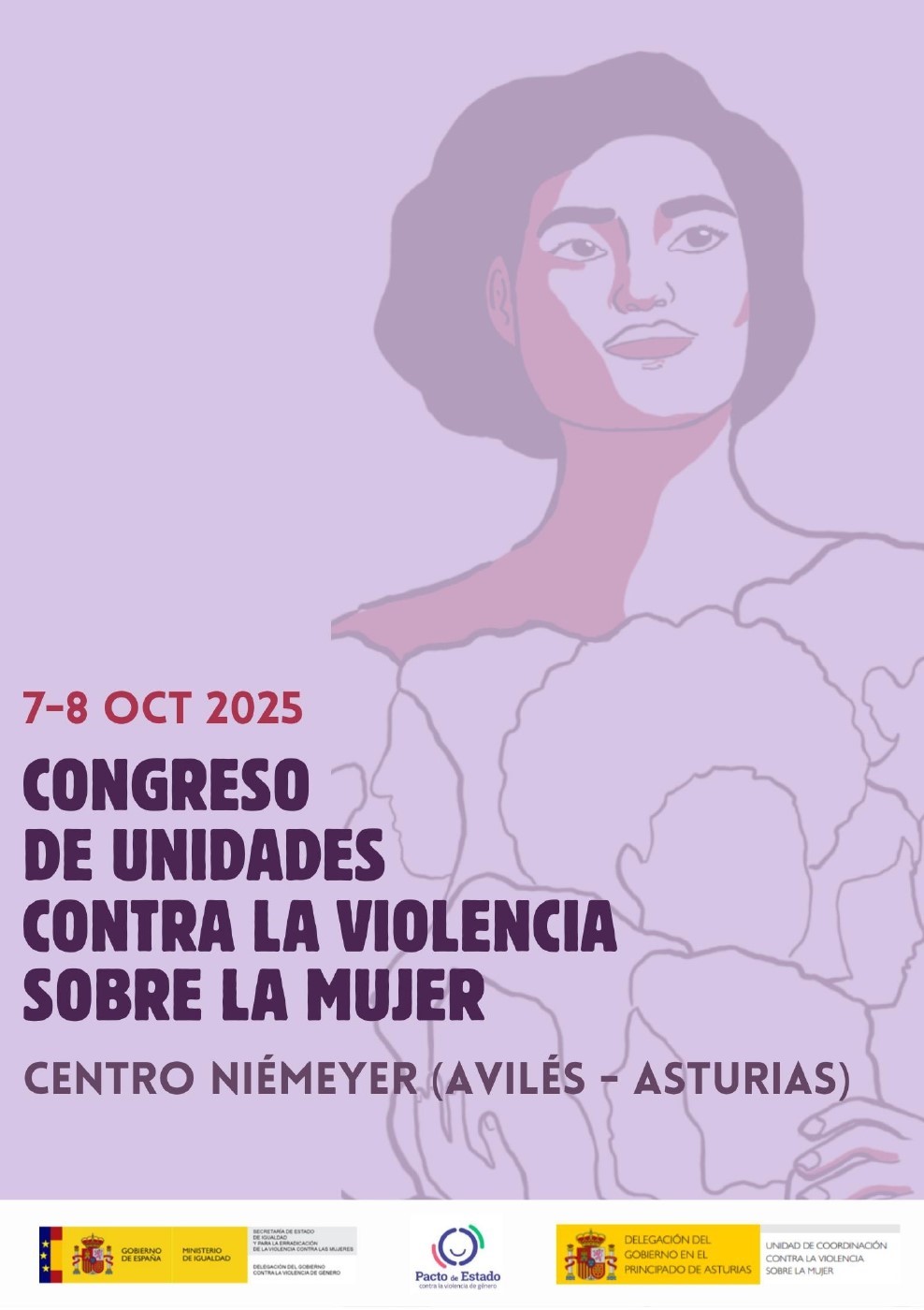 Cartel Congreso Anual de Unidades de Coordinación contra la Violencia sobre la Mujer 