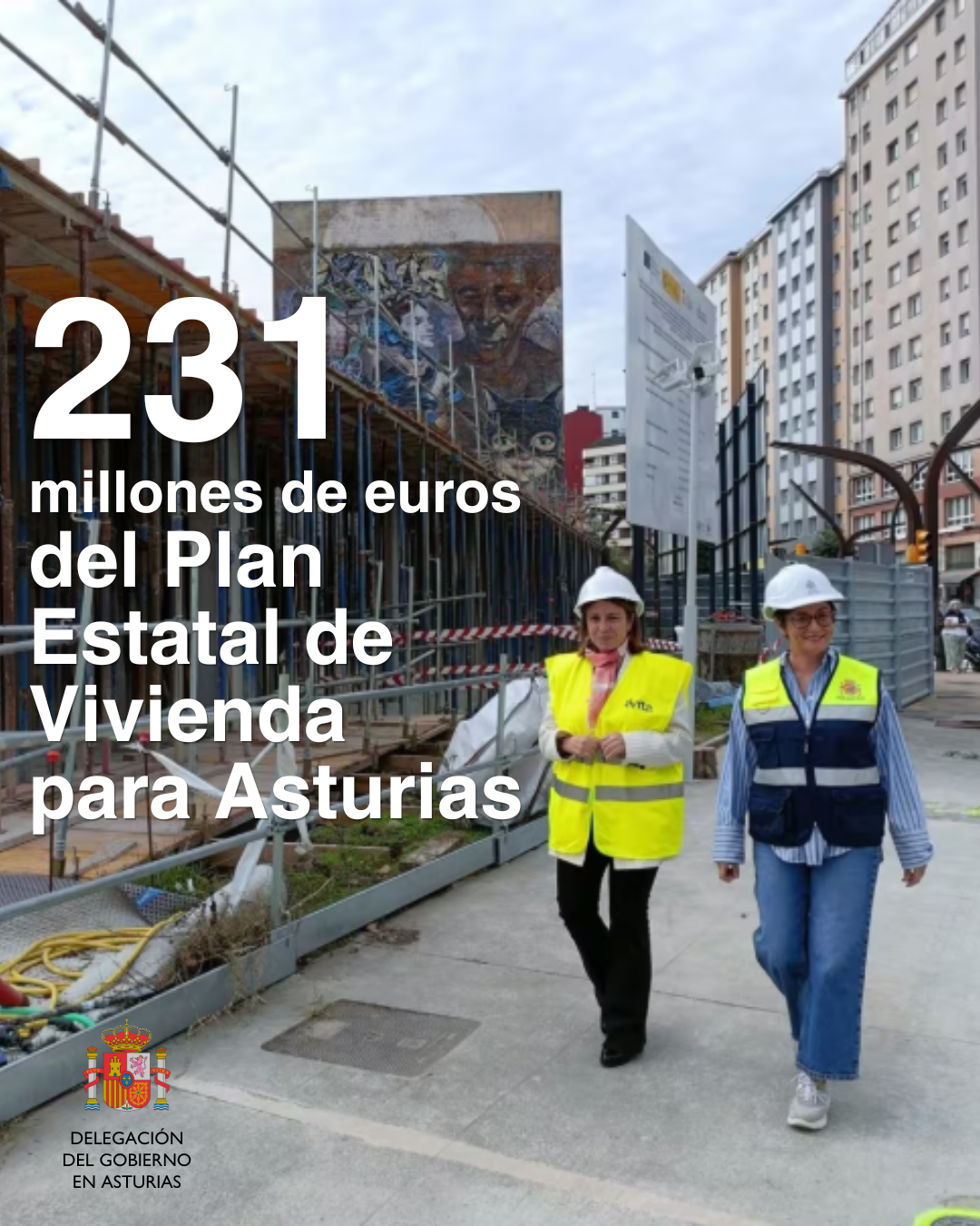 El Gobierno moviliza 231 millones de euros para Asturias a través del Plan Estatal de Vivienda 2026- 2030