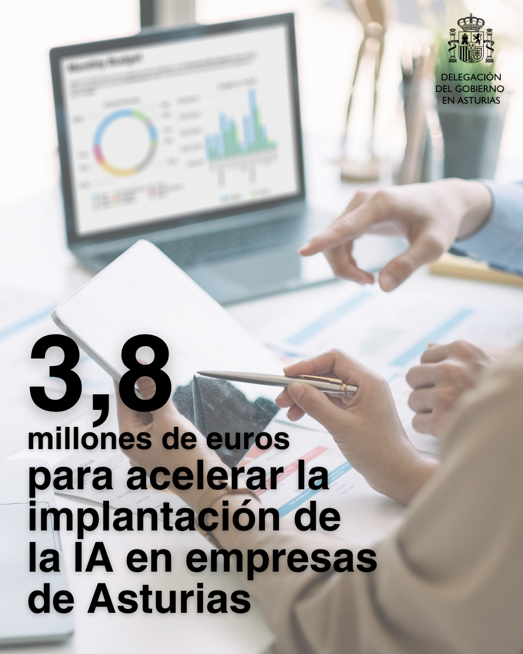 El Gobierno de España reparte 3,8 millones para acelerar la implantación de la Inteligencia Artificial en empresas de Asturias