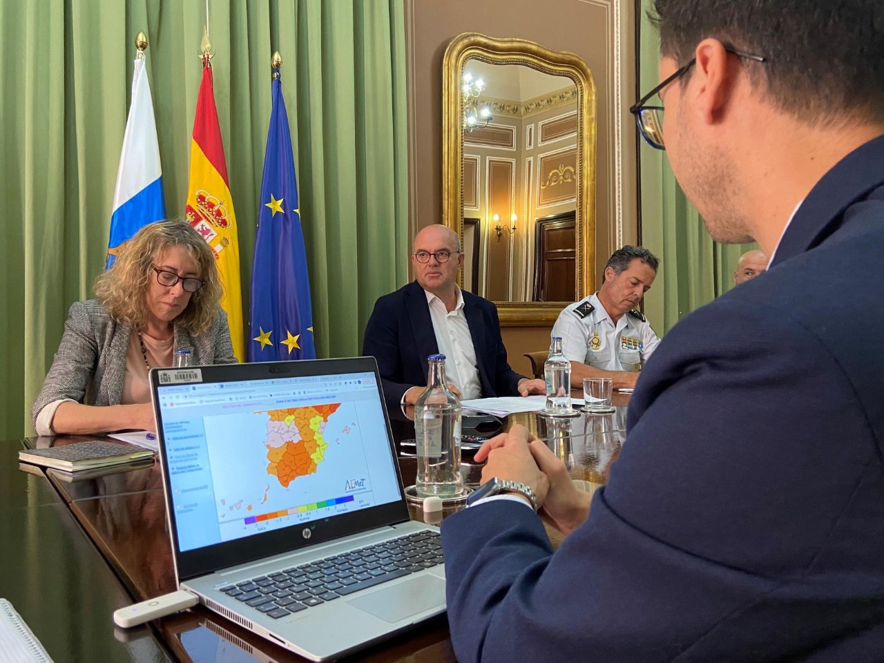 El Gobierno de España adelanta la organización del dispositivo estatal para hacer frente a posibles incendios forestales durante el verano en Canarias