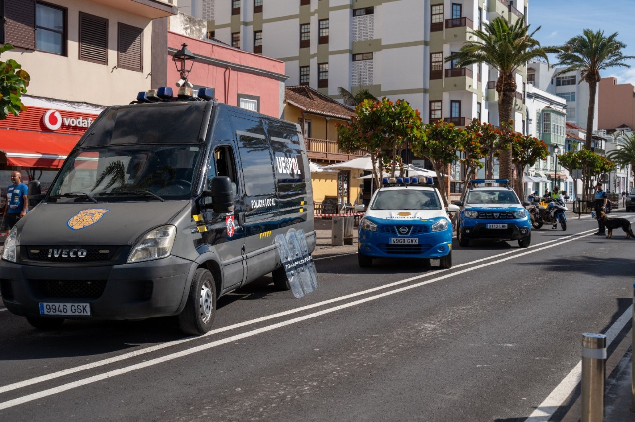 La Delegación del Gobierno en Canarias inaugura la Semana de la Administración Abierta con una exhibición de medios de seguridad y emergencias en La Palma