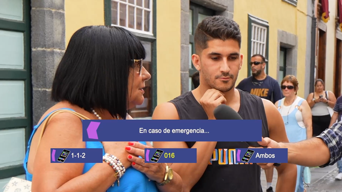 Entrevista en Santa Cruz de La Palma