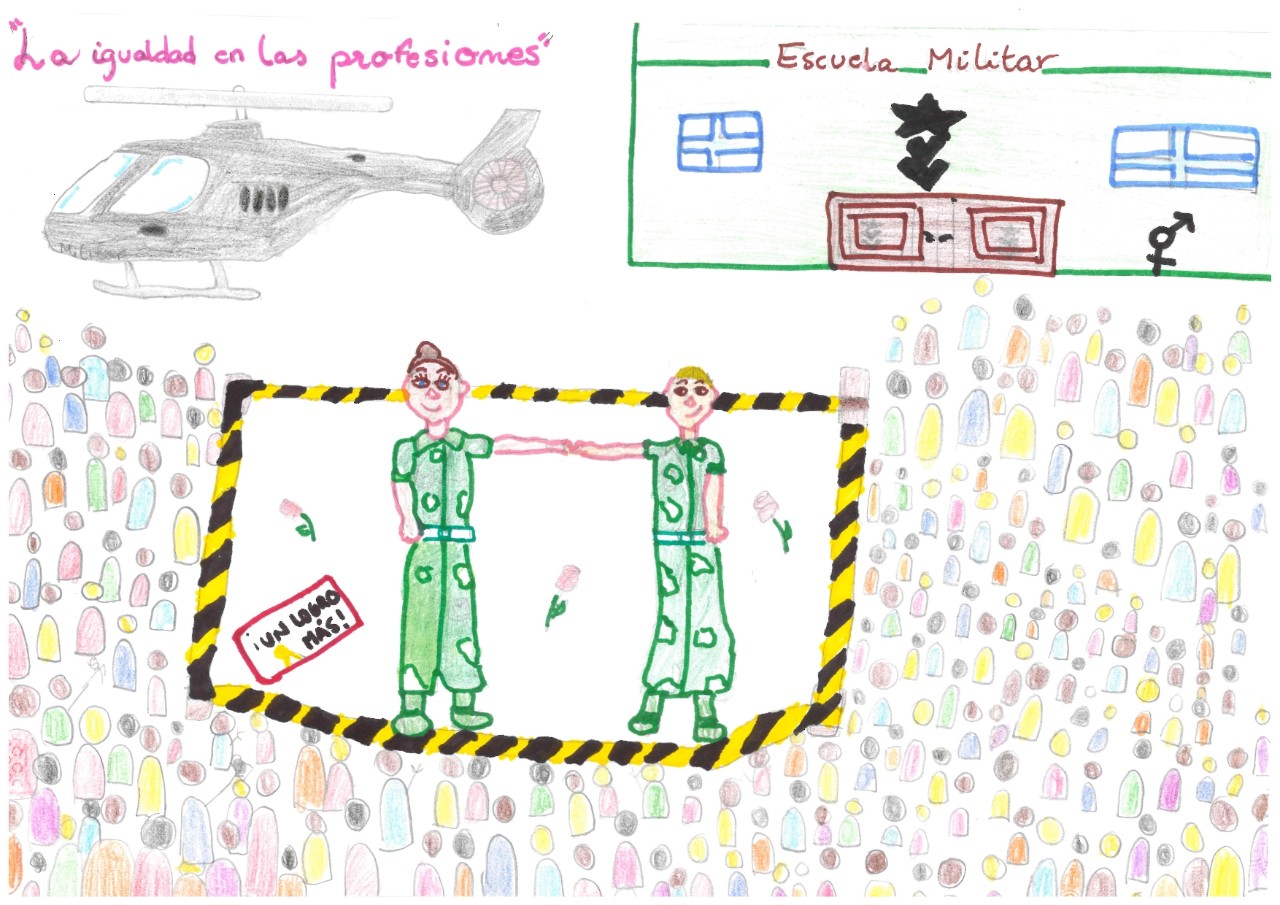 Dibujo ganador en Gran Canaria