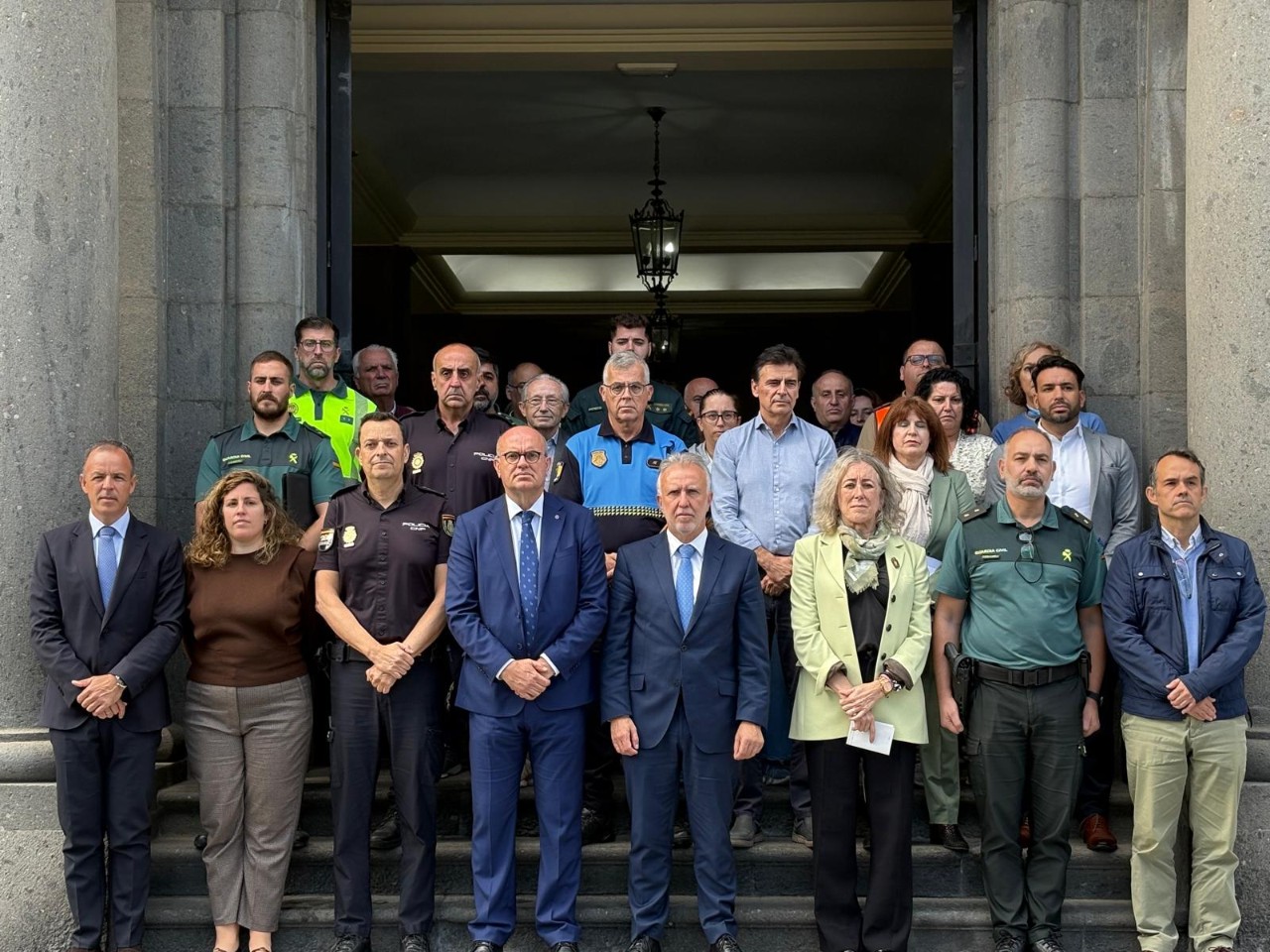 Minuto de silencio en Gran Canaria