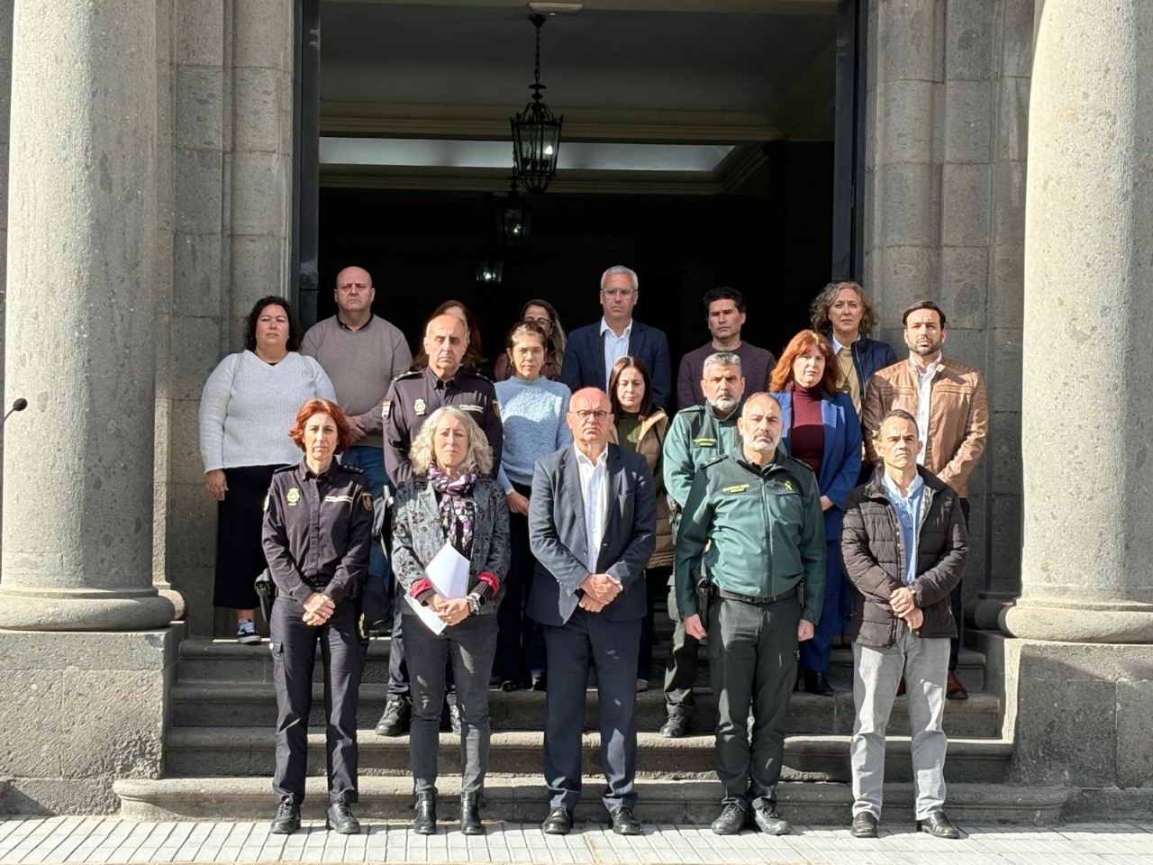 Minuto de silencio en Gran Canaria
