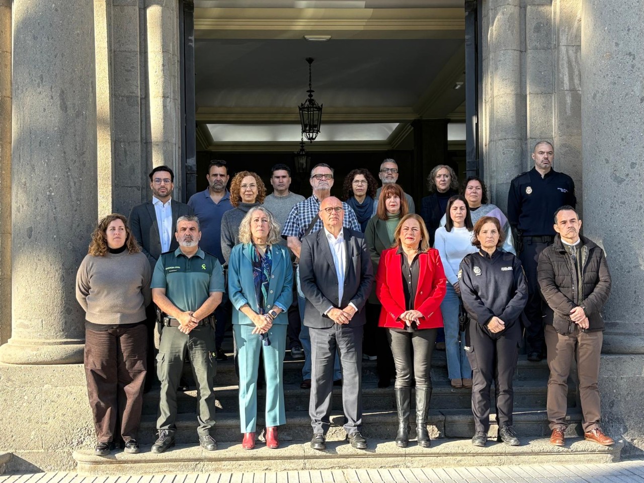 Minuto de silencio en Gran Canaria