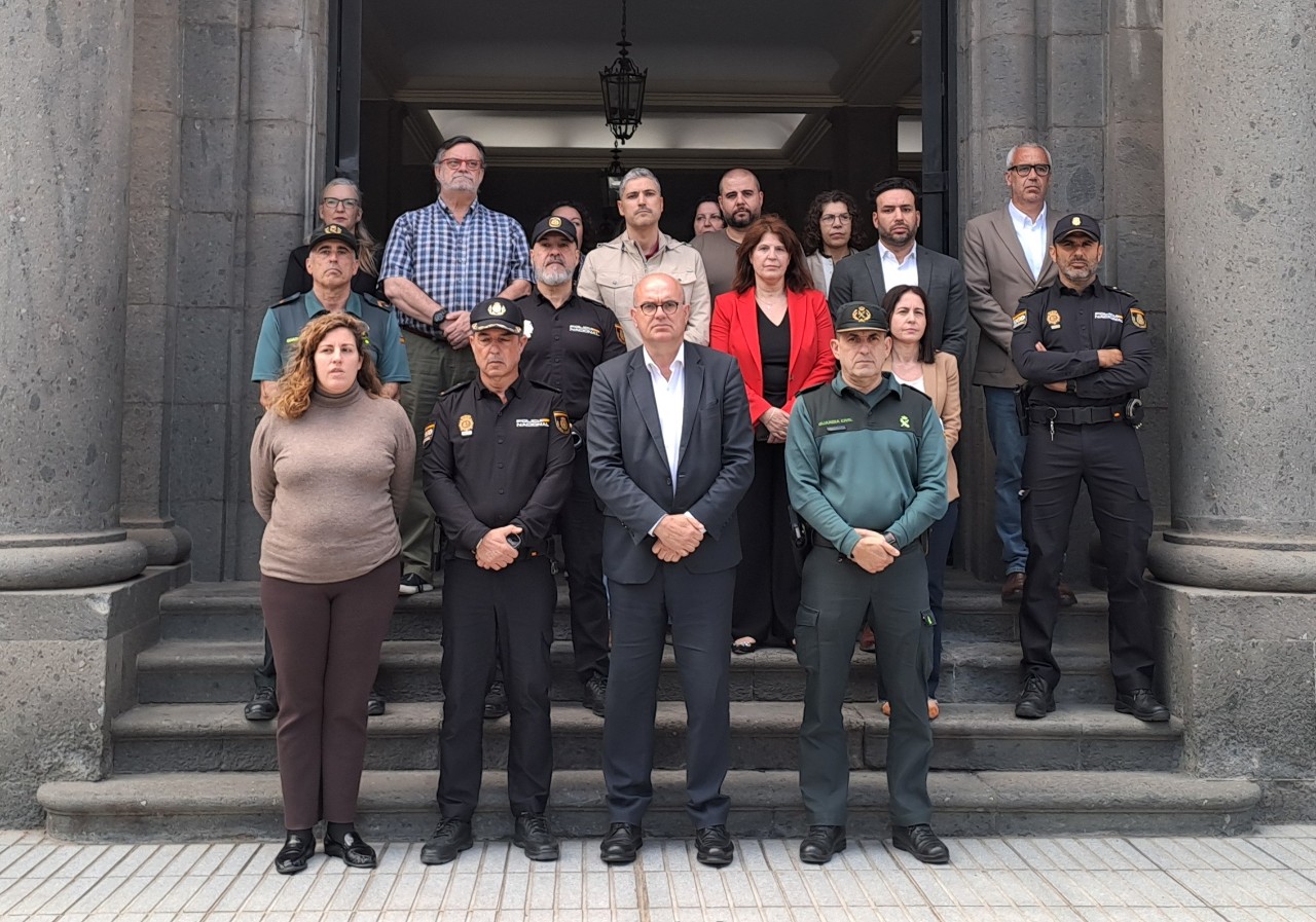 Minuto de silencio en Gran Canaria