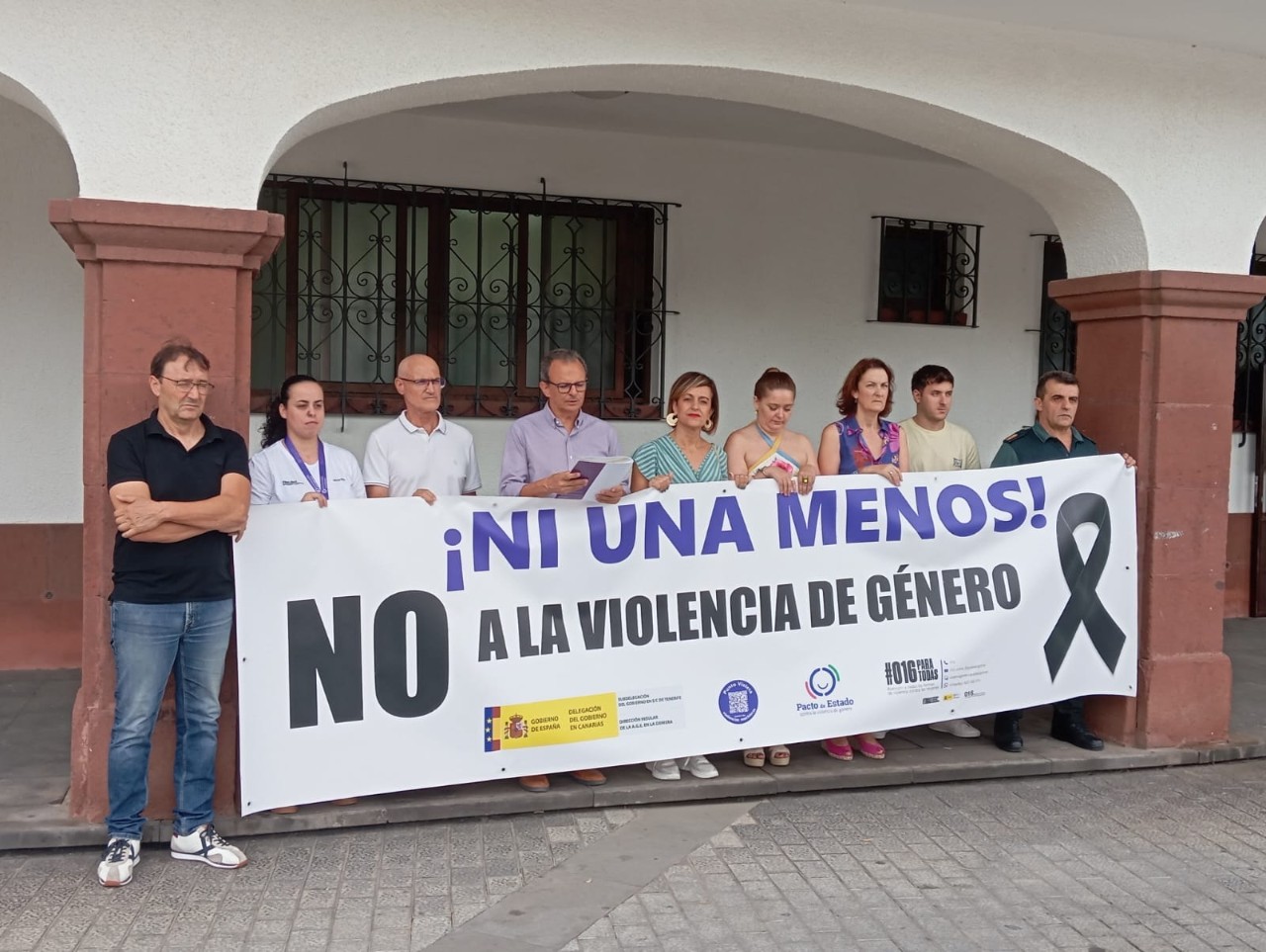 Minuto de silencio en Lanzarote