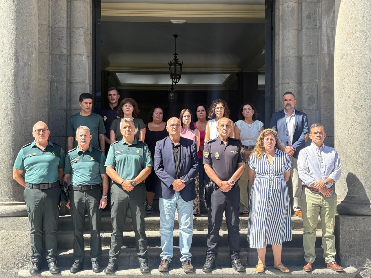 Minuto de silencio en Gran Canaria