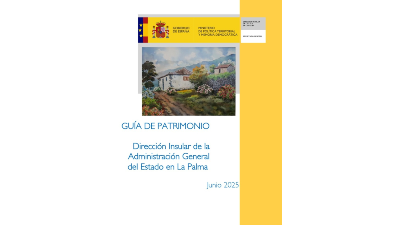 Guía del patrimonio de la DIAGE en La Palma