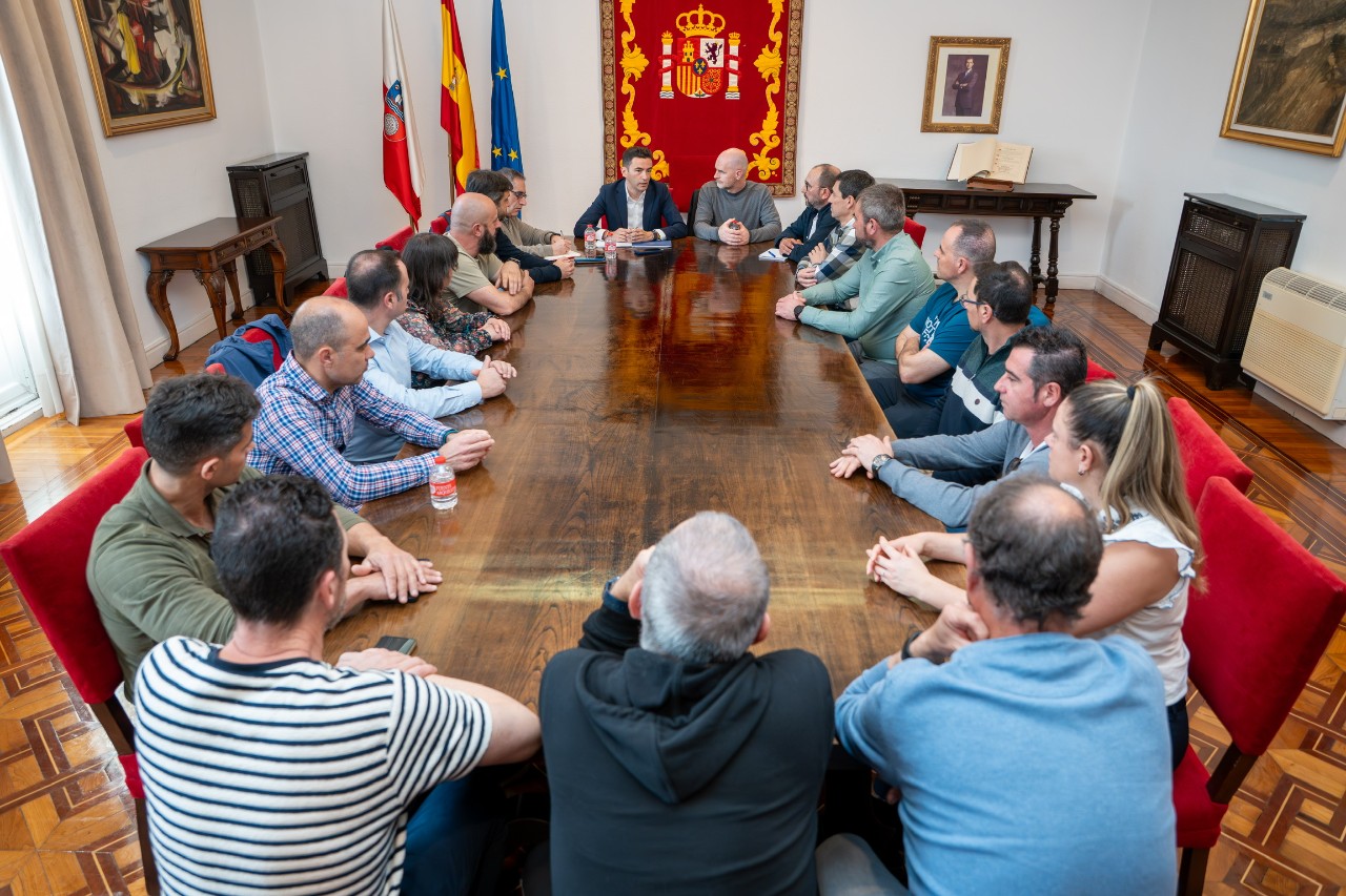 Un momento de la reunión