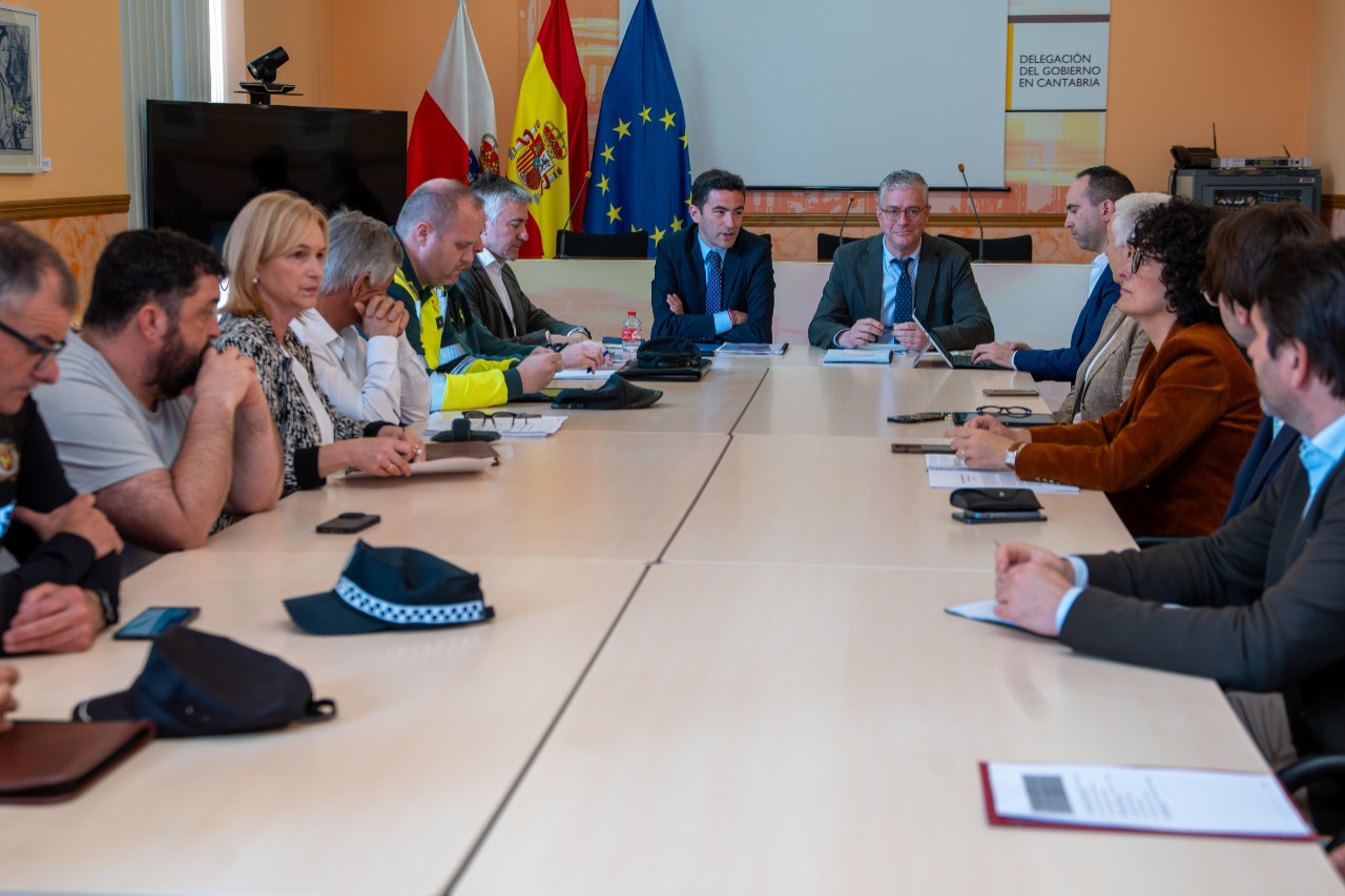 Un momento de la reunión