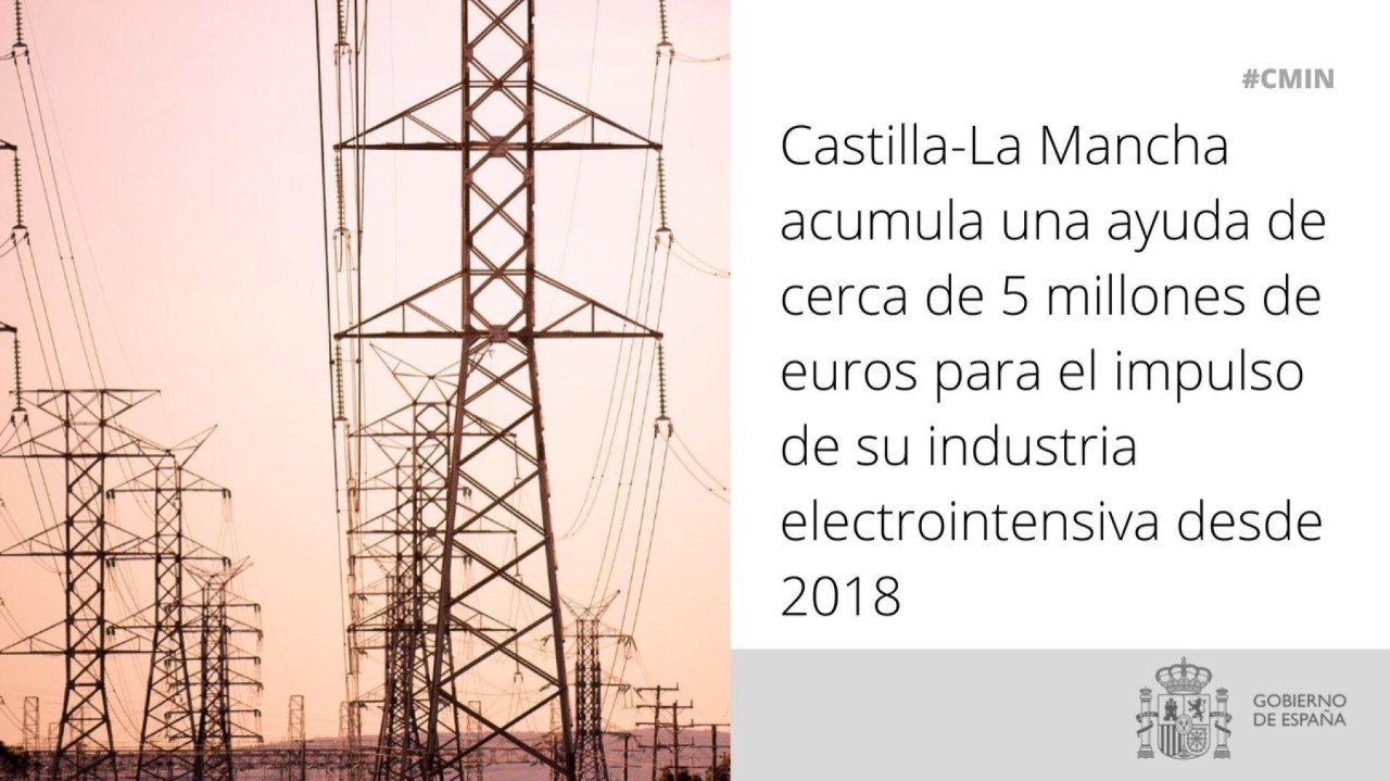 El Gobierno aprueba 244 millones de euros en ayudas para la industria electrointensiva