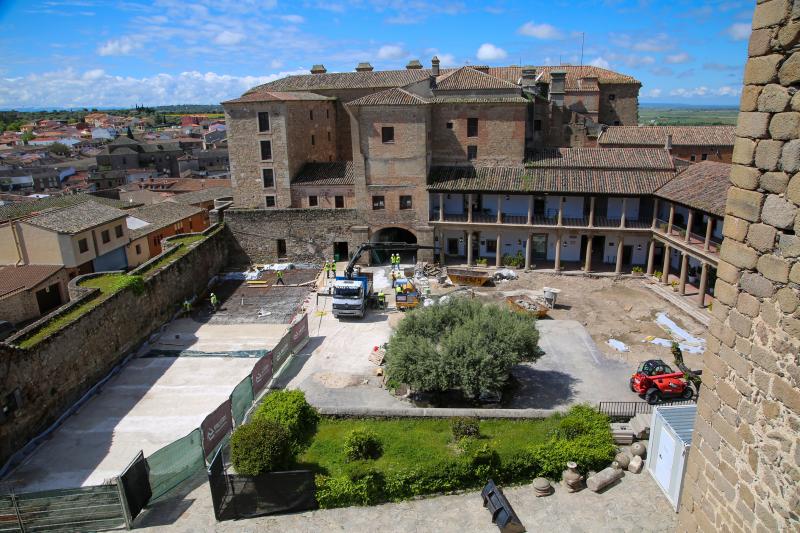 El Parador de Oropesa acomete importantes obras de restauración y rehabilitación con una inversión de más de 12 millones de euros