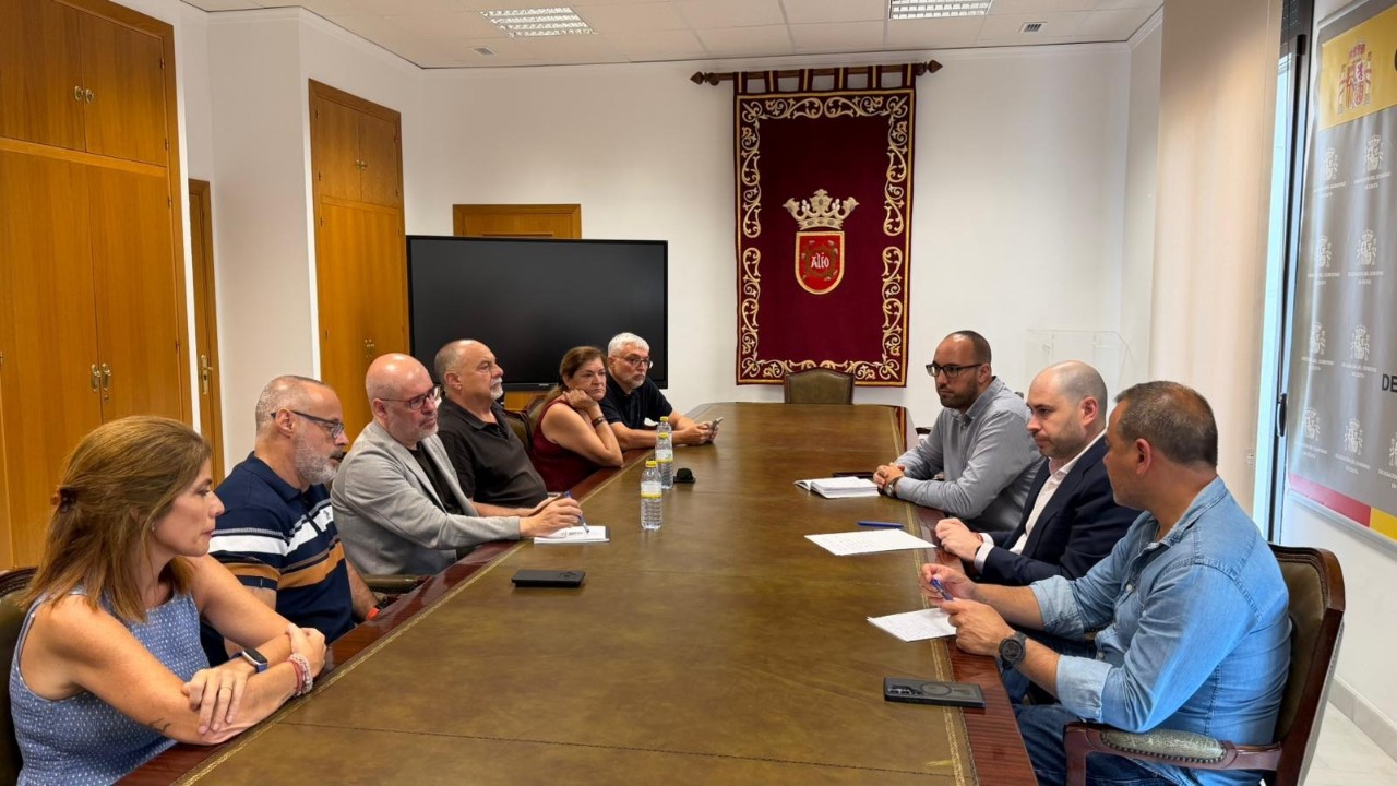 Reunión con el secretario general de CCOO, Unai Sordo