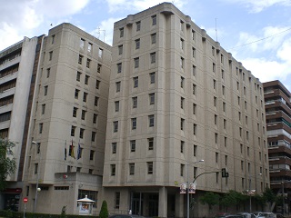 Fachada de la subdelegación de Badajoz