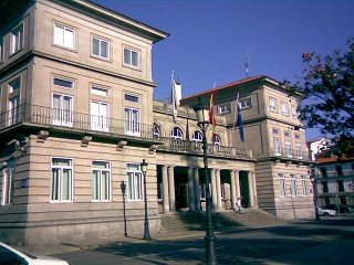 Fachada de la subdelegación de Pontevedra