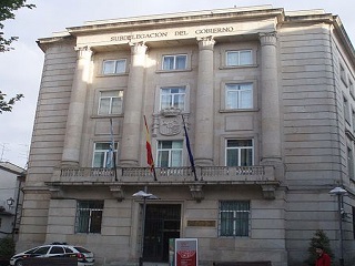Fachada de la subdelegación de Lugo