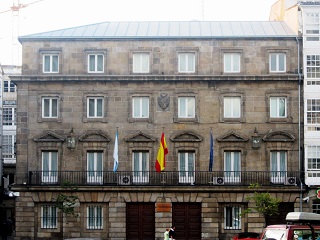 Fachada de la subdelegación de A Coruña