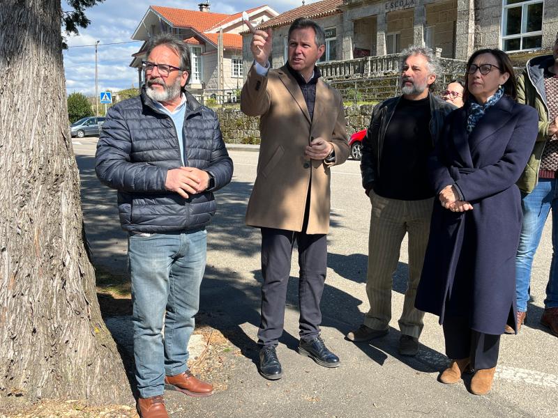 José Miñones avanza en As Neves que el Plan de Recuperación financia con 835.000 euros cuatro proyectos innovadores en ayuntamientos de Pontevedra para combatir la despoblación