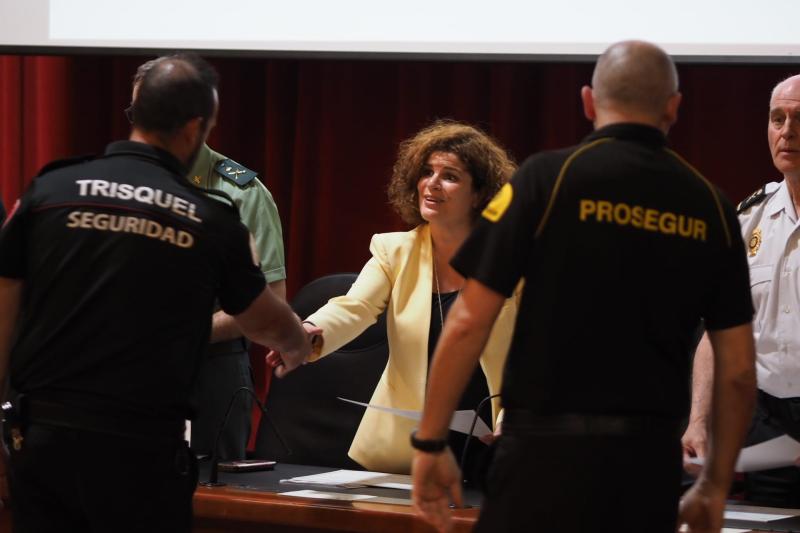 María Rivas preside el acto institucional del Día de la Seguridad Privada y destaca la incorporación de la mujer como uno de los retos que debe afrontar el sector