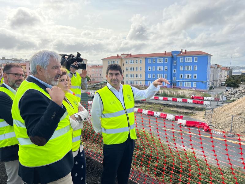 Pedro Blanco ejemplifica en la humanización de As Pías un nuevo compromiso cumplido del Gobierno de Pedro Sánchez con la ciudad de Ferrol, con una inversión de casi 10M€