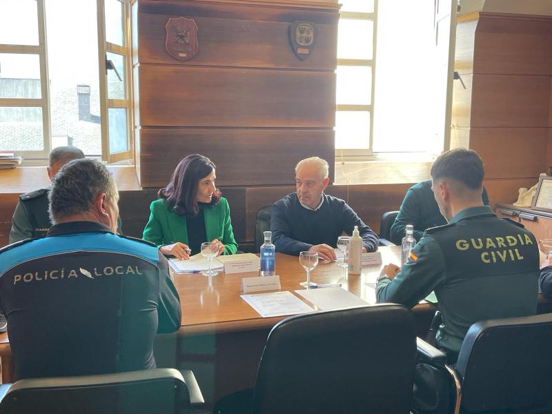 Isabel Rodríguez coordina el dispositivo de seguridad para la celebración de la XLII Feria del Vino de Quiroga