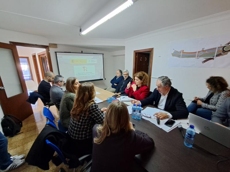 María Rivas destaca el compromiso del Gobierno por minimizar la afición a los vecinos y vecinas por las obras de la avenida de las Pías en Ferrol