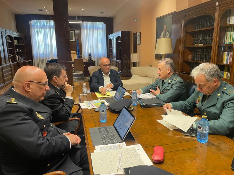 Abel Losada valora el desigual comportamiento de la criminalidad en el primero trimestre: baja un 0,5% en el rural y sube un 5,8% en las ciudades