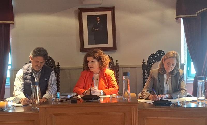 María Rivas brinda un año más toda la colaboración para el Festival de Ortigueira