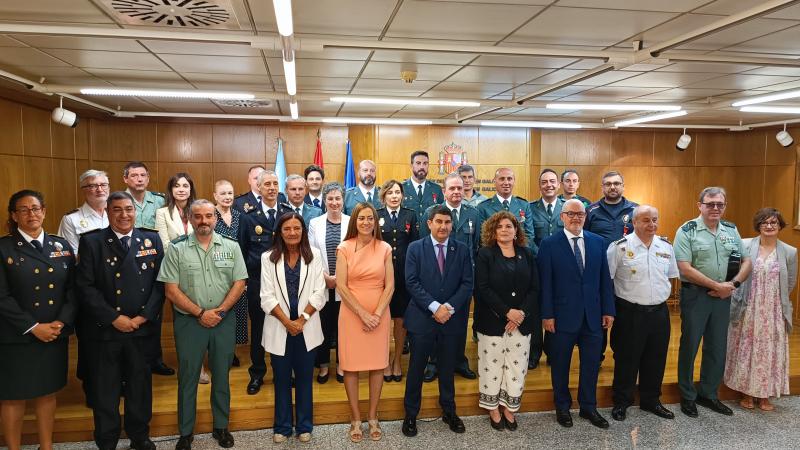 Pedro Blanco y Virginia Barcones destacan el compromiso de los reconocidos con las Medallas de Protección Civil, “cuyos actos son un ejemplo para avanzar hacia una democracia más sólida”