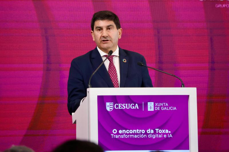Pedro Blanco reafirma en la Isla de A Toxa el compromiso del Gobierno con la transformación digital del tejido productivo gallego