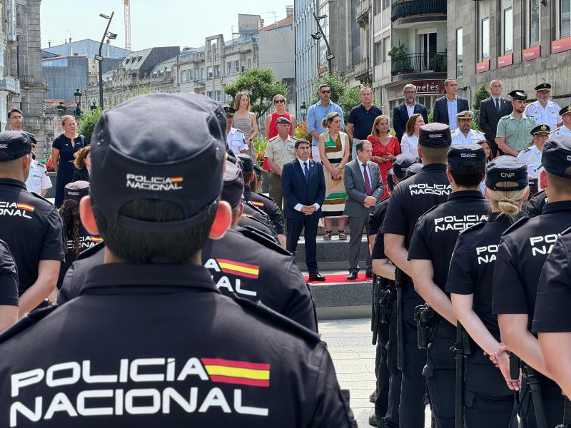 Pedro Blanco destaca el aumento de las plantillas de la Policía Nacional en Galicia con el máximo histórico de efectivos en la Comunidad