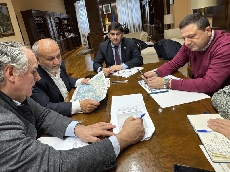 Pedro Blanco subraya el compromiso del Gobierno con la mejora y la optimización del mantenimiento de la N-640