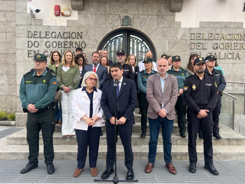 El delegado del Gobierno en Galicia, Pedro Blanco, hizo un llamamiento a luchar “día a día” contra la violencia estructural que representa el machismo en la sociedad