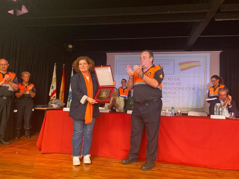 María Rivas reconoce el trabajo de las voluntarias y los voluntarios de Protección Civil y les agradece su impulso a una sociedad más libre y segura